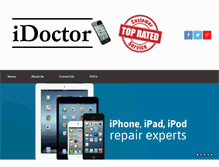 Tablet Screenshot of idoctorsc.com